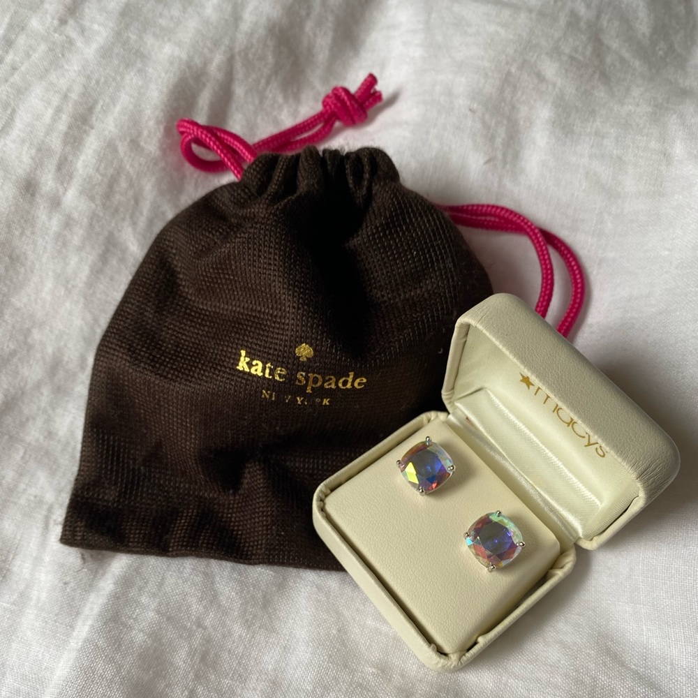 Kate Spade diamond stud earrings